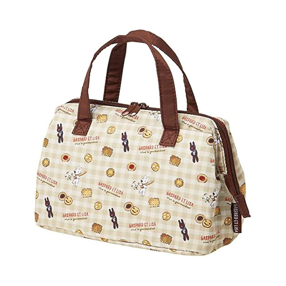 【日本直邮】斯凯达 保冷午餐袋 丽莎和加斯帕德图案KGA1-A,淘宝优惠券,粉丝福利购,淘宝优惠卷