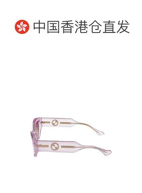 香港直邮GUCCI 女士眼镜 GG1553S003 AW2025 粉红色古驰太阳镜
