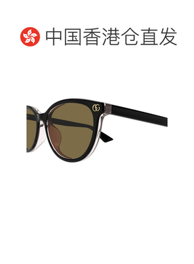 香港直邮GUCCI 女士眼镜 GG1818SK003 CO 绿色 椭圆框太阳镜古驰