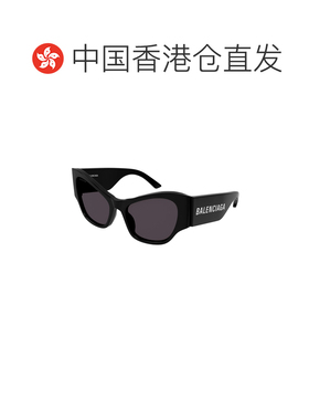 香港直邮BALENCIAGA 女士眼镜 BB0259S001 SS2025 黑色巴黎世家