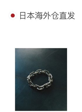 1h可退 日本直邮LIDNM 男装 SILVER925 艺术钉饰手链 半圆钉设计
