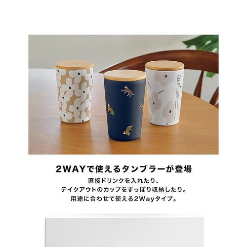 【日本直邮】[2025] Wpc. Patterns 不锈钢双向玻璃杯 Kukka Moch - 图3