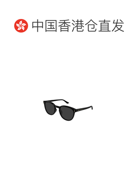 香港直邮GUCCI 男士眼镜 GG2134SA001 SS2026 黑色 圆形镜框太阳
