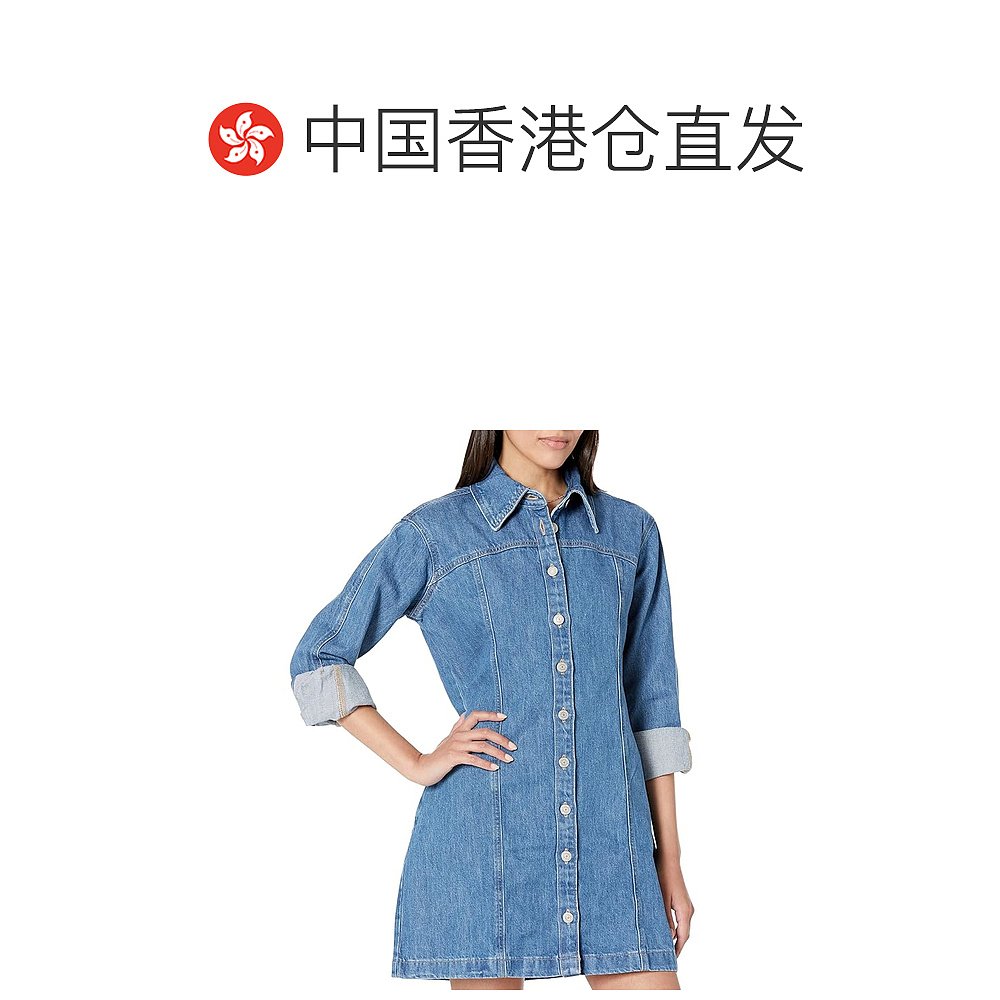 香港直邮潮奢 Levi'S 李维斯 女士Shay 牛仔连衣裙 - 图1