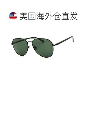 自营salvatore ferragamoSF316S 002哑光黑/绿-哑光黑 美国奥莱直