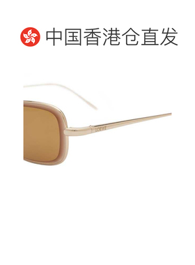 1h可退 香港直邮LOEWE 罗意威 男士 Anagram 几何形状镀金太阳眼