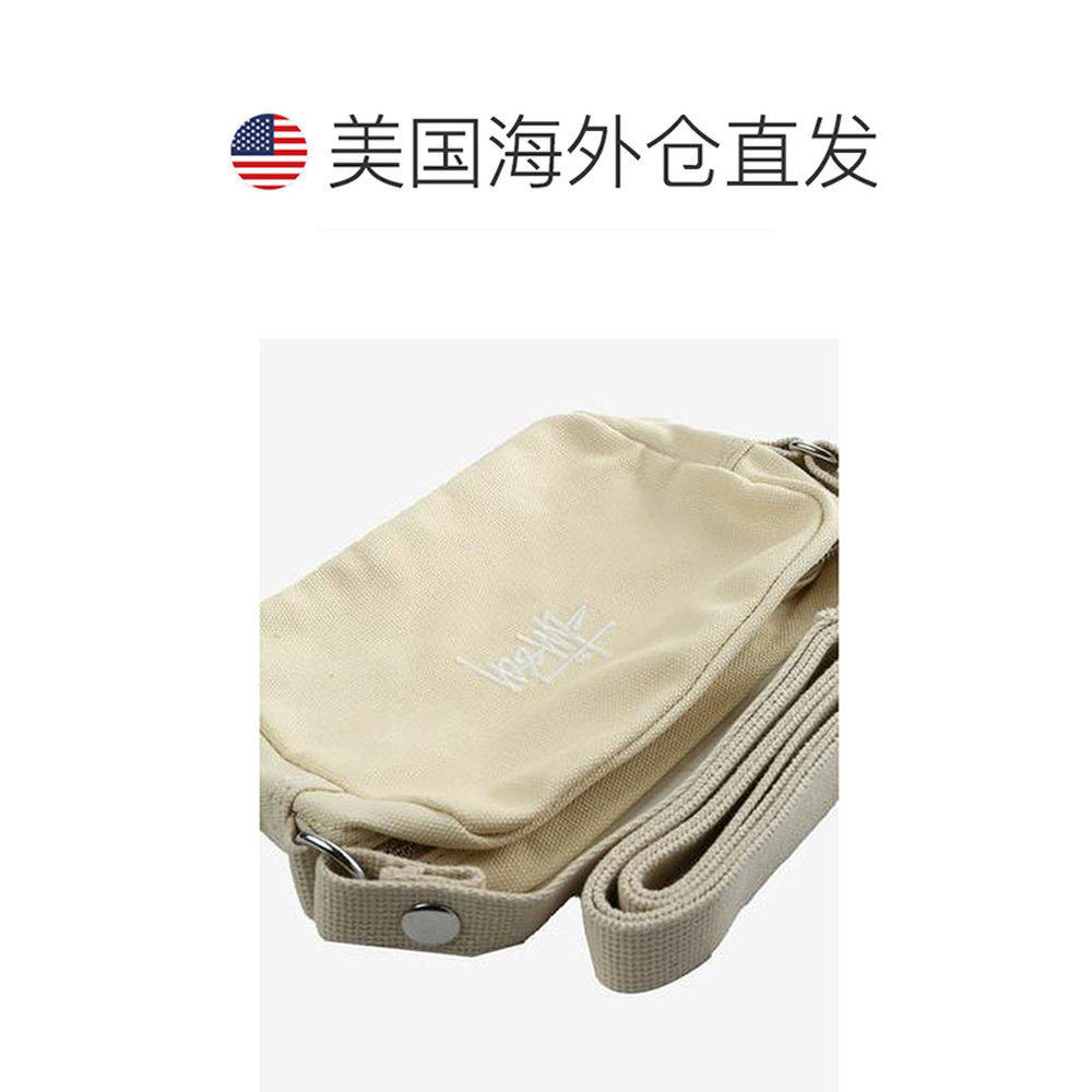 美国直邮STUSSY可调节肩带男女同款情侣帆布侧袋,淘宝优惠券,粉丝福利购,淘宝优惠卷
