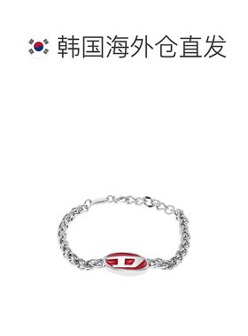 韩国直邮DIESEL [官方正品] DX1445040 椭圆形 D 标志手链 144593