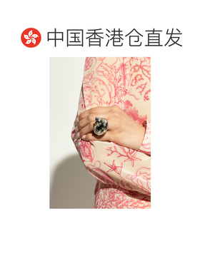 香港直邮VERSACE 女士戒指 10202531A006214JEE0 银色配饰AW2025