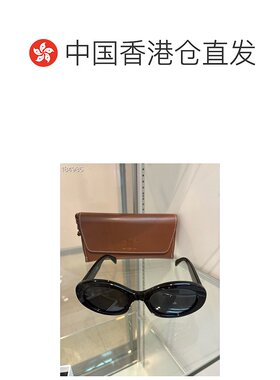 1h可退 香港直邮奢淘 Celine 椭圆框太阳镜 女 4S194CPLB.