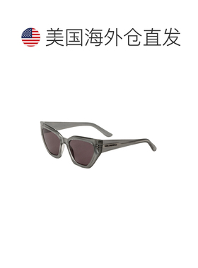 自营Karl Lagerfeld Women's 54 mm Grey Sunglasses - grey 美国