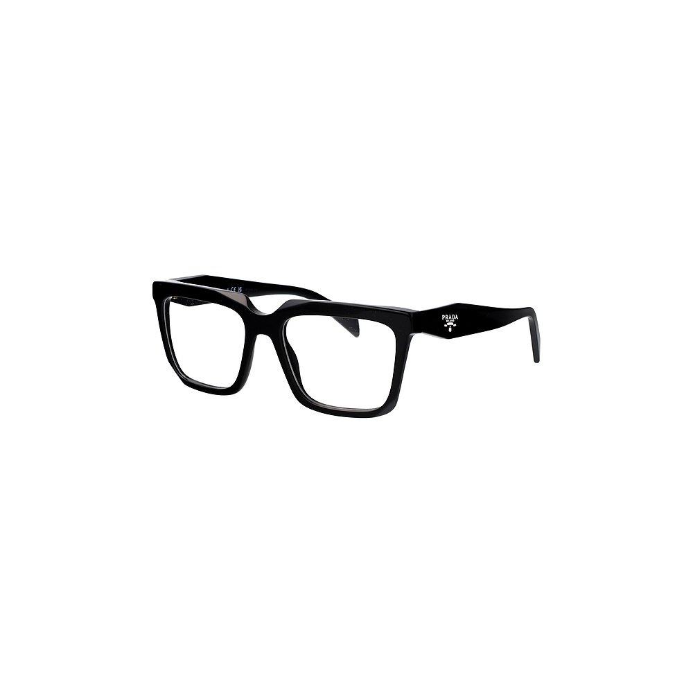 香港直邮PRADA 女士眼镜 0PRA19V16K1O1 SS2025 黑色 Glasses,淘宝优惠券,粉丝福利购,淘宝优惠卷