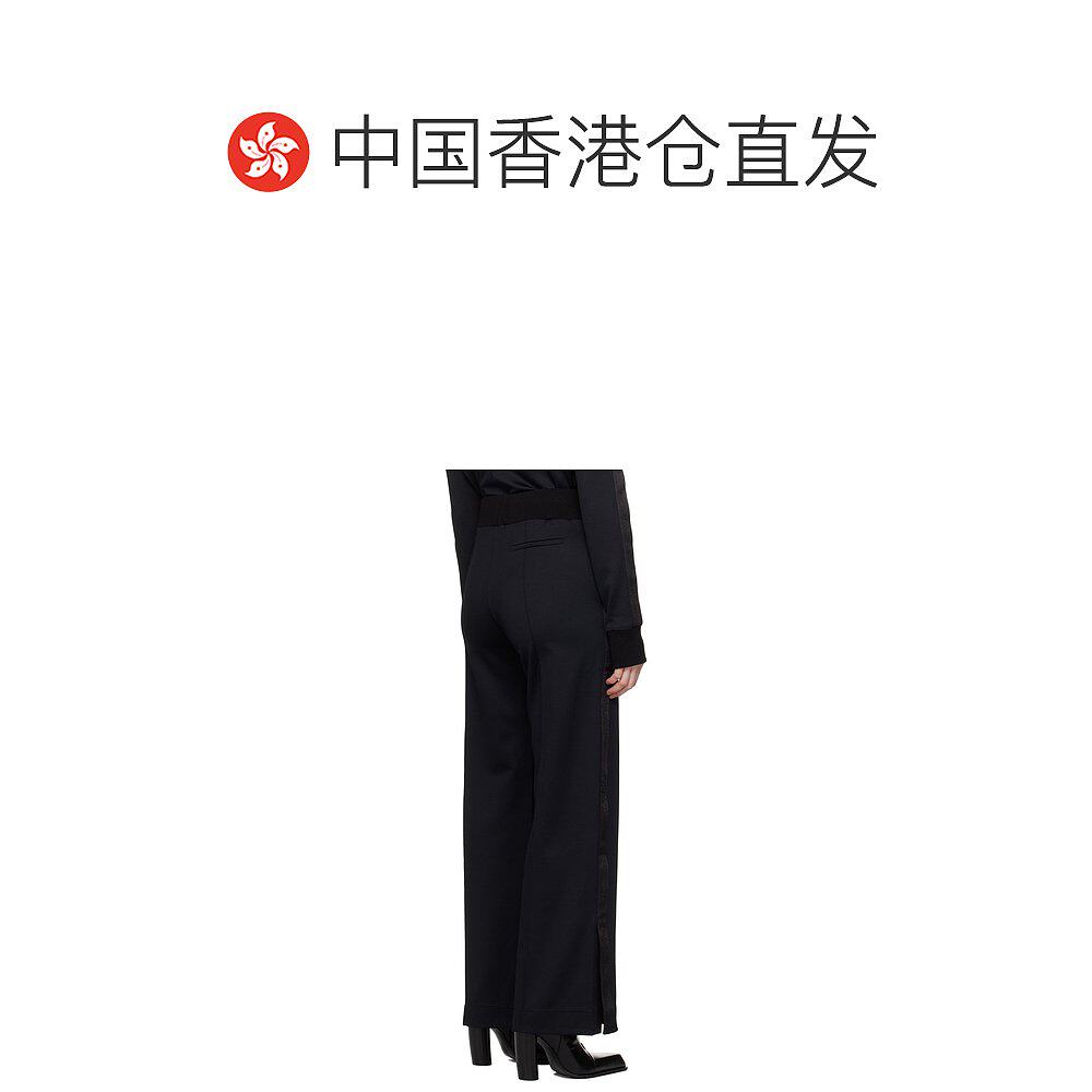 1h可退 香港直邮潮奢 off-white 女士 黑色 Vented Cuff 运动裤 O - 图1