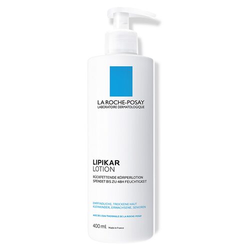 欧洲直邮理肤泉Lipikar干性敏感身体乳400ml48小时保湿滋润正品 - 图0