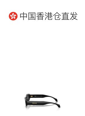 香港直邮VERSACE 女士太阳镜 VE4487GB187 AW2025 黑色 全框太阳