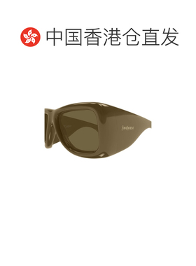 香港直邮SAINT LAURENT 男士眼镜 SL902HOWL009 SS2026 棕色