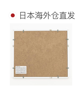 日本直邮Nakayabashi 4切判实木照片相框/相架 白色 F-SW-122