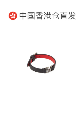 香港直邮VALENTINO 男士手链手镯 WY2J0M67TCZ0SM CO 黑色 黑色徽
