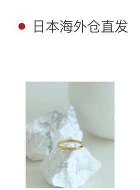 1h可退 日本直邮Three Four Time 女士细款防水不易变色指环 8559