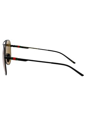 GUCCI 男士眼镜 GG1677S005 CO 绿色 几何框太阳镜