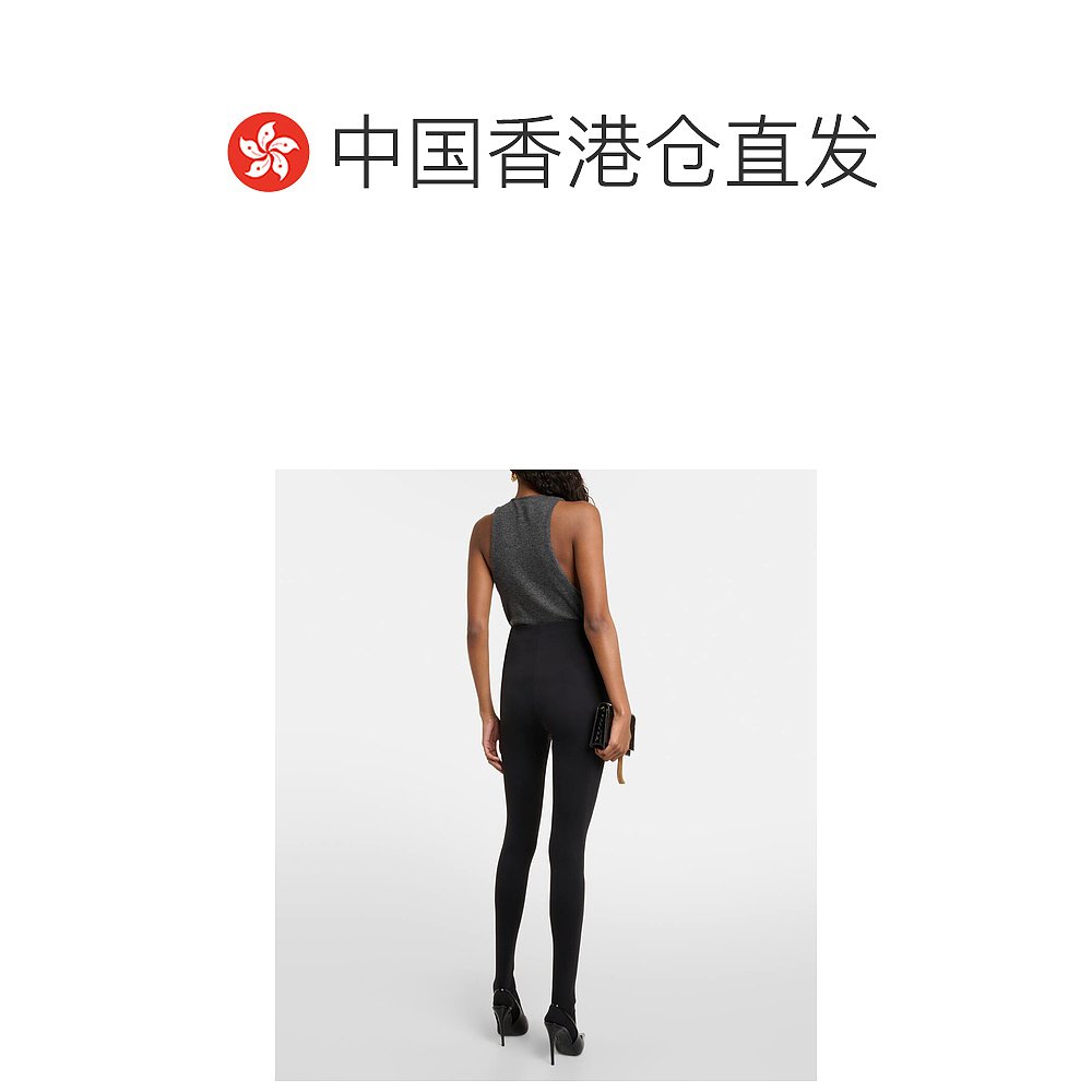 香港直邮潮奢 WARDROBE.NYC 女士High-rise 连裤袜 - 图1