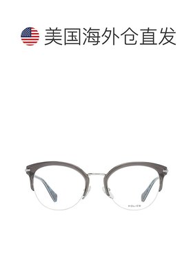 自营Police 女士光学眼镜框 - 灰色 美国奥莱直发