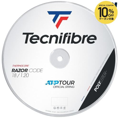 日本直邮Tecnifibre RAZOR CODE 网球线（1.20毫米200米卷TFR400/ - 图0