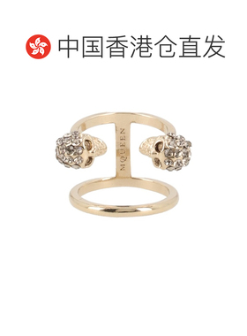 香港直邮mcqueen亚历山大 麦昆SKULL女士戒指 【付后1h可退】