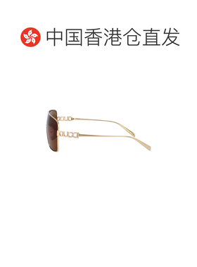 香港直邮GUCCI 女士太阳镜 GG1936S003 AW2025 咖啡色 几何框太阳