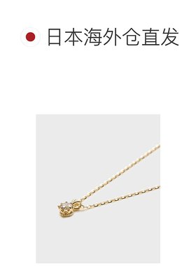 1h可退 日本直邮NOJESS 女士K10 0.05ct钻石项链 30242116014吊坠