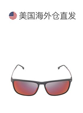 自营Carrera Red Multilayer Square Men's Sunglasses CARRERA 8