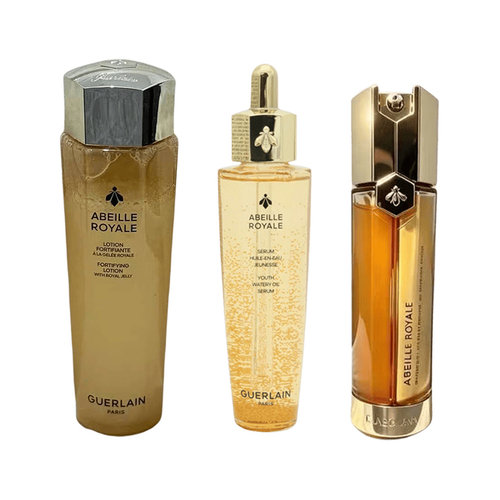 娇兰GUERLAIN帝皇蜂姿三件套(蜂姿水+精华+复原蜜）正品 - 图0