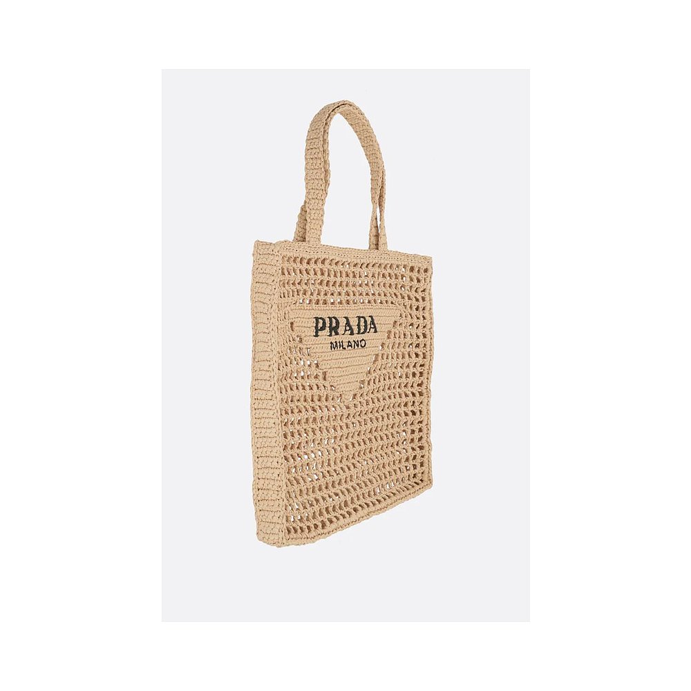 香港直邮PRADA 女士手提包 1BG393VOOO2C2TF0018 SS2026 浅棕色 - 图0