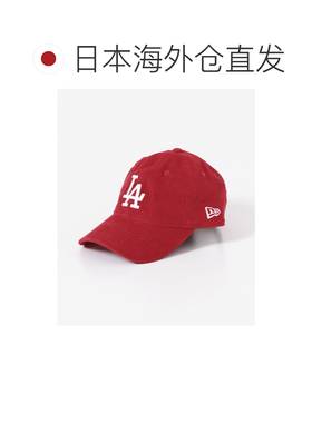 日本直邮NEW ERA 男士 红色灯芯绒洛杉矶棒球帽 C【付后1h可退】