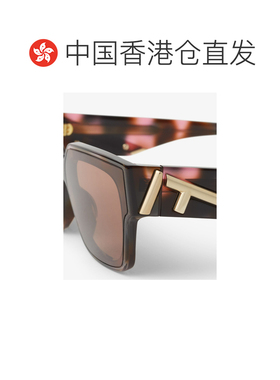 1h可退 Fendi 长方形太阳镜 FOL054V1P配饰