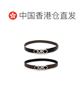 香港直邮MICHAEL KORS 女士腰带 558813BLACK皮带 【付后1h可退】