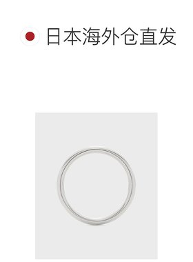 1h可退 日本直邮NOJESS 银戒指 男女同款 圆润剪影设计 简洁百搭