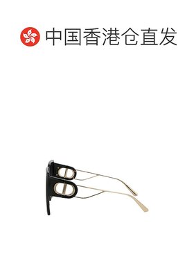香港直邮DIOR 女士眼镜 CD40030U12A1 SS2025 灰色 徽标太阳镜