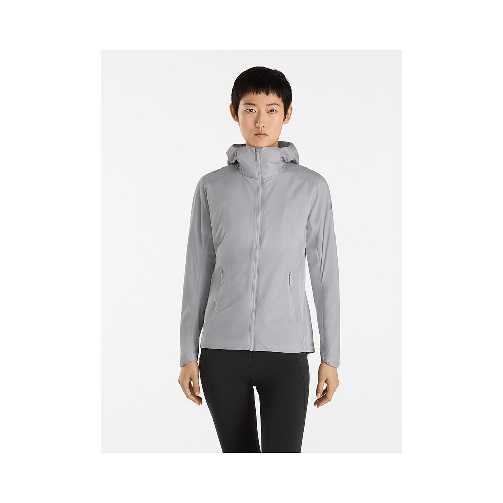 美国直邮Arc'teryx Atom 轻质保暖连帽衫 - 女款 Solitude - 图0