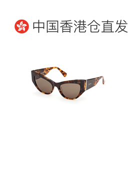 香港直邮MAX MARA 女士眼镜 MM019256J SS2026 棕色 全框太阳镜