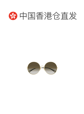 香港直邮CHLOÉ 女士眼镜 CH0321S006 AW2025 棕色 圆形太阳镜