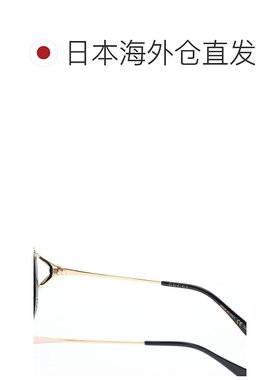日本直邮GUCCI 太阳镜男女亚洲版型防紫外线黑色 GG0649SK-001