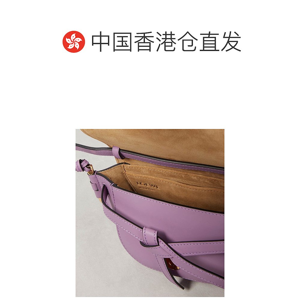 香港直邮潮奢 LOEWE 罗意威 女士 Gate Dual Mini leather should - 图1