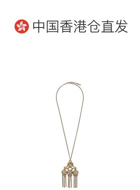1h可退 香港直邮潮奢 Saint Laurent 圣罗兰 女士 流苏吊坠项链 6