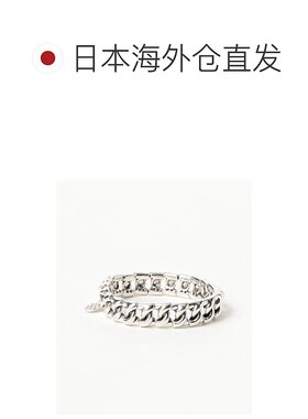 1h可退 日本直邮PHILIPPE AUDIBERT 女士宽松链条手链 立体设计质