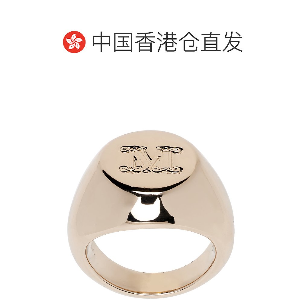 1h可退 香港直邮潮奢 MaxMara 麦斯玛拉 女士 MM Chevalier 1 戒 - 图1