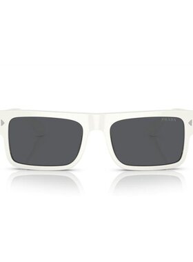 PRADA 男士太阳镜 PRA10S17K07T AW2025 白色 徽标太阳镜