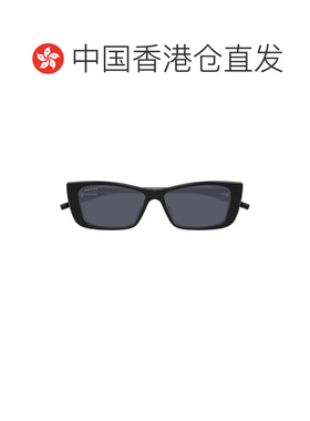 香港直邮GUCCI 男士眼镜 GG1681S001 CO 灰色几何框 古驰太阳镜