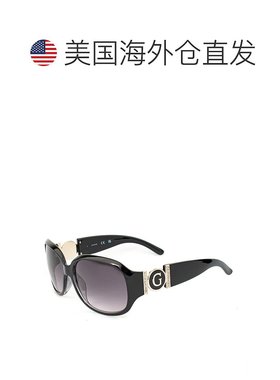 自营Guess Injected Women's Sunglasses - black 美国奥莱直发