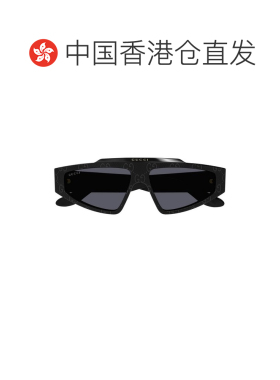 香港直邮Gucci 古驰 男士 几何框太阳镜 GG1591S black黑色 舒适